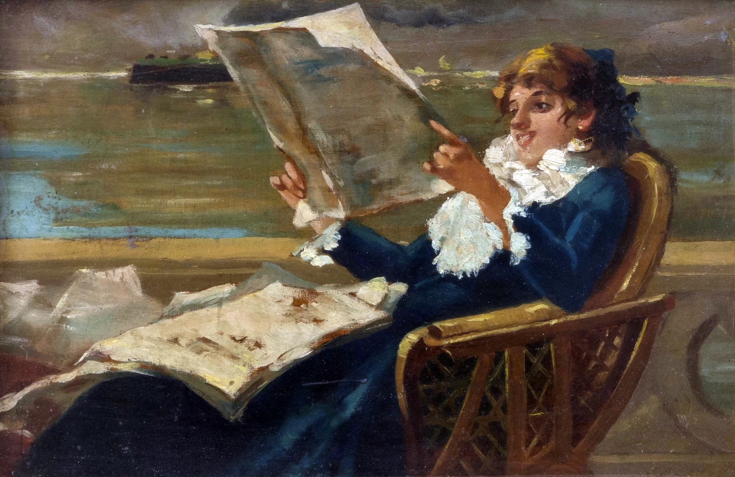 Lettura del giornale